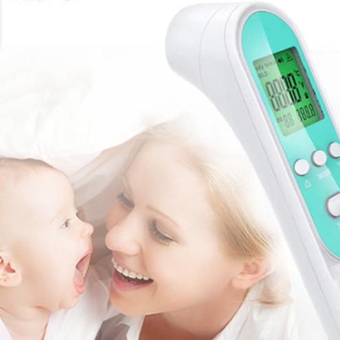 Leading New Release Electric Forehead Thermometer LCD Display 1 Second Response Time Home Use Non-Contact Infrared Fever