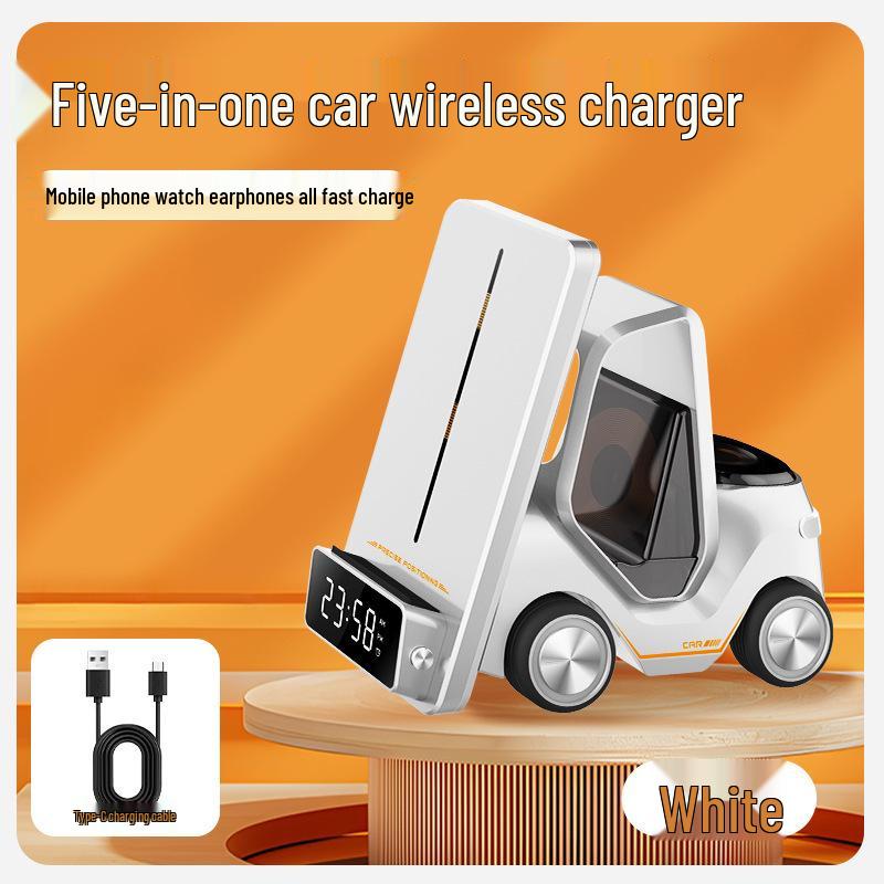 

Беспроводное зарядное устройство 3-в-1: Быстрая зарядка для Apple iPhone, наушников и часов