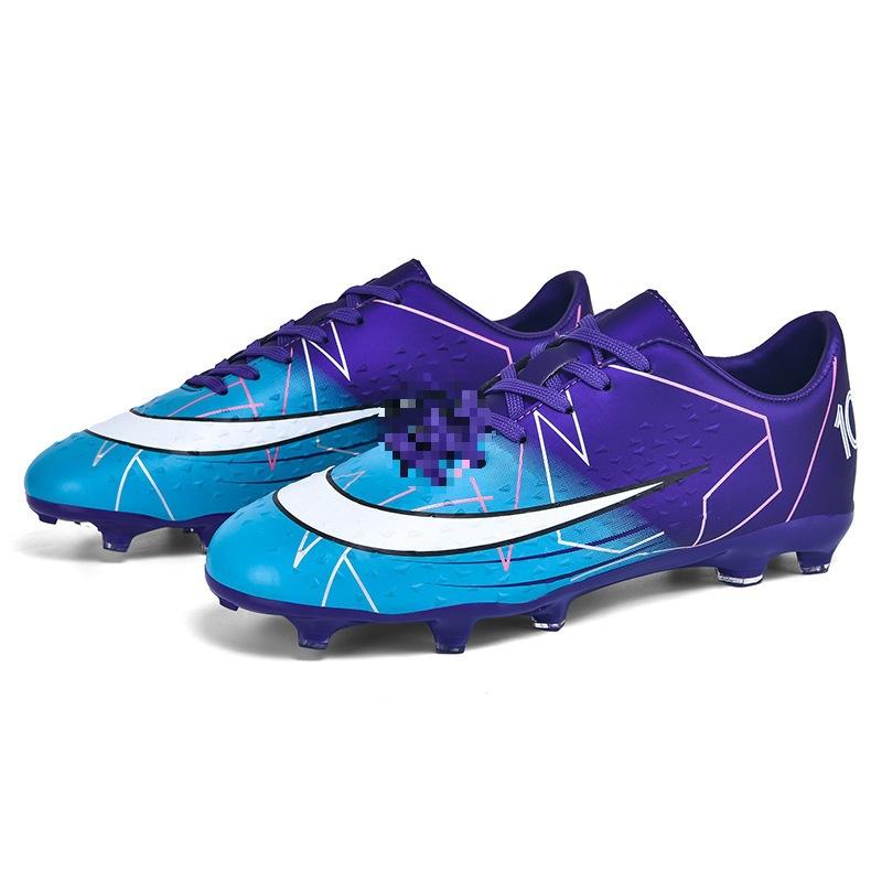 

Men s outdoor sports women s football shoes football shoes children s students non-slip youth leather foot spikes low top 45