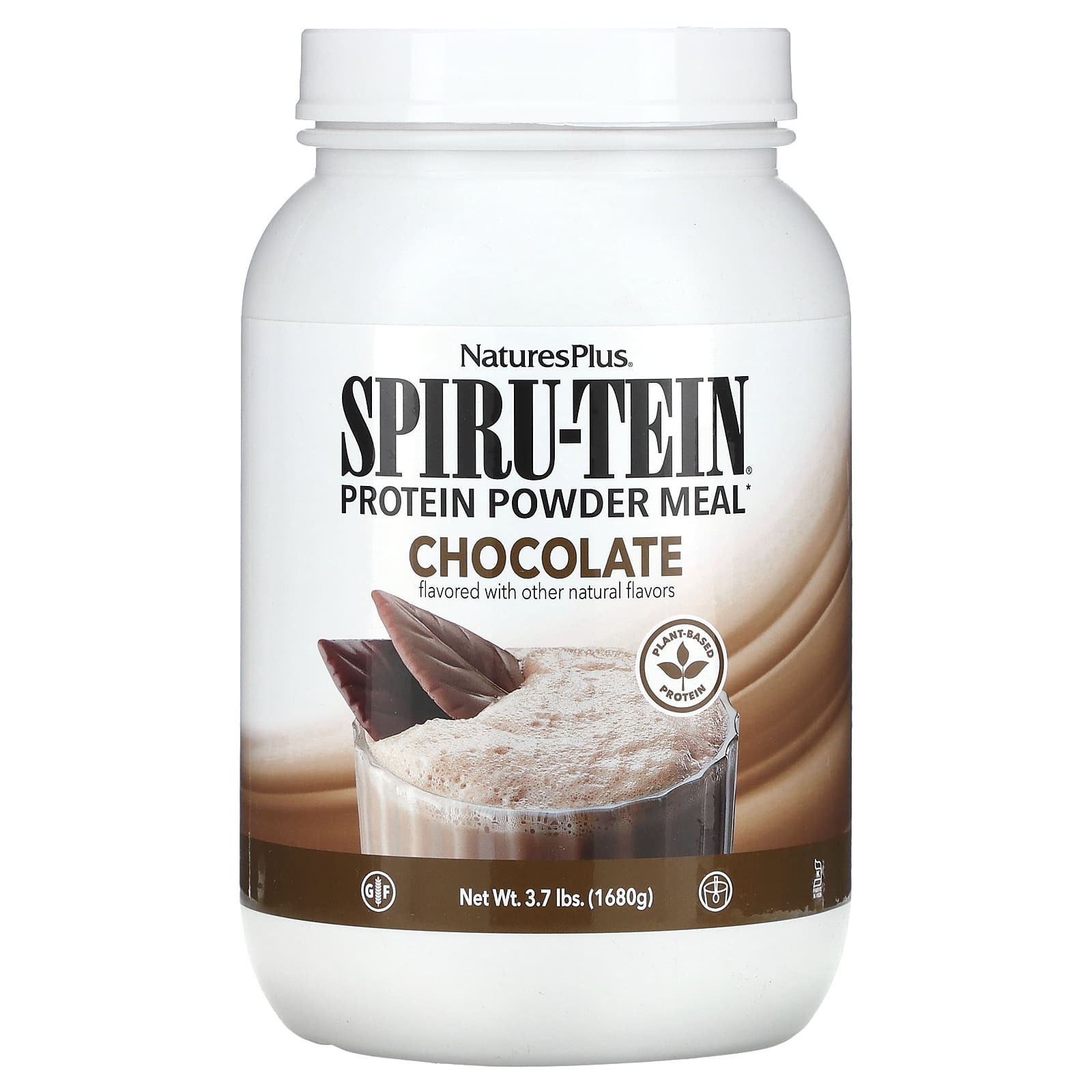 

Spiru-Tein, Protein Powder Meal, Chocolate Flavor, 1,680G (3.7Lb)