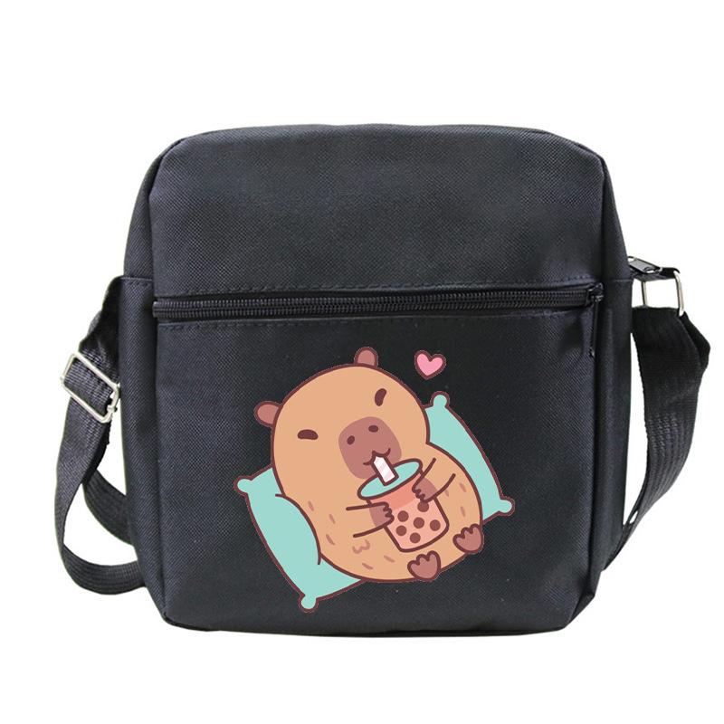 Fashion Versatile Children'S Portable Shoulder Bag Printed Trend Multifunctional Oblique Span Bag