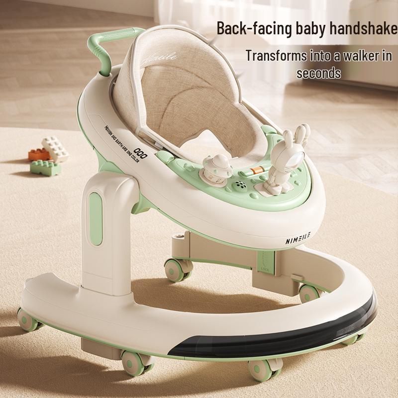 Musical Baby Walker with Sit-and-Push Assist for 6-18 Months