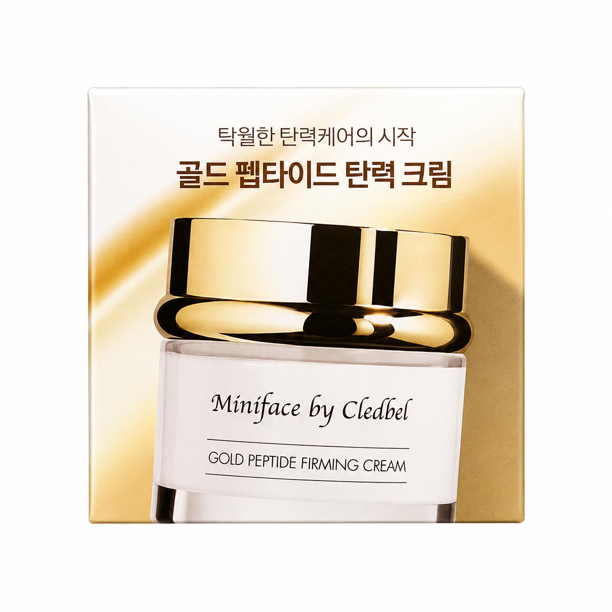 Miniface by Cledbel Gold Peptide Firming Cream 50ml