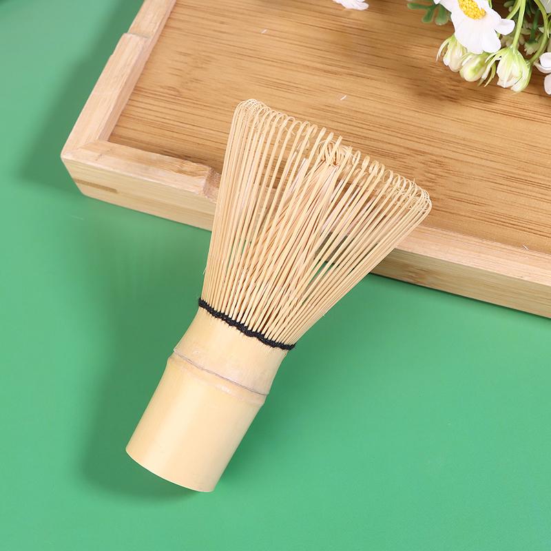 Juego de 3 piezas/set Batidor de Matcha de Bambú Cepillo para Polvo de Té Verde Molinillo Mezclador Agitador Chasen para Té Matcha Reutilizable Utensilios para Té