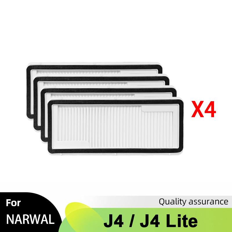Per Narwal Freo X Ultra / Narwal J4 / J4 Lite Robot Aspirapolvere Parti Spazzola Laterale Filtro HEPA Panno Mocio Accessori Sostituzione