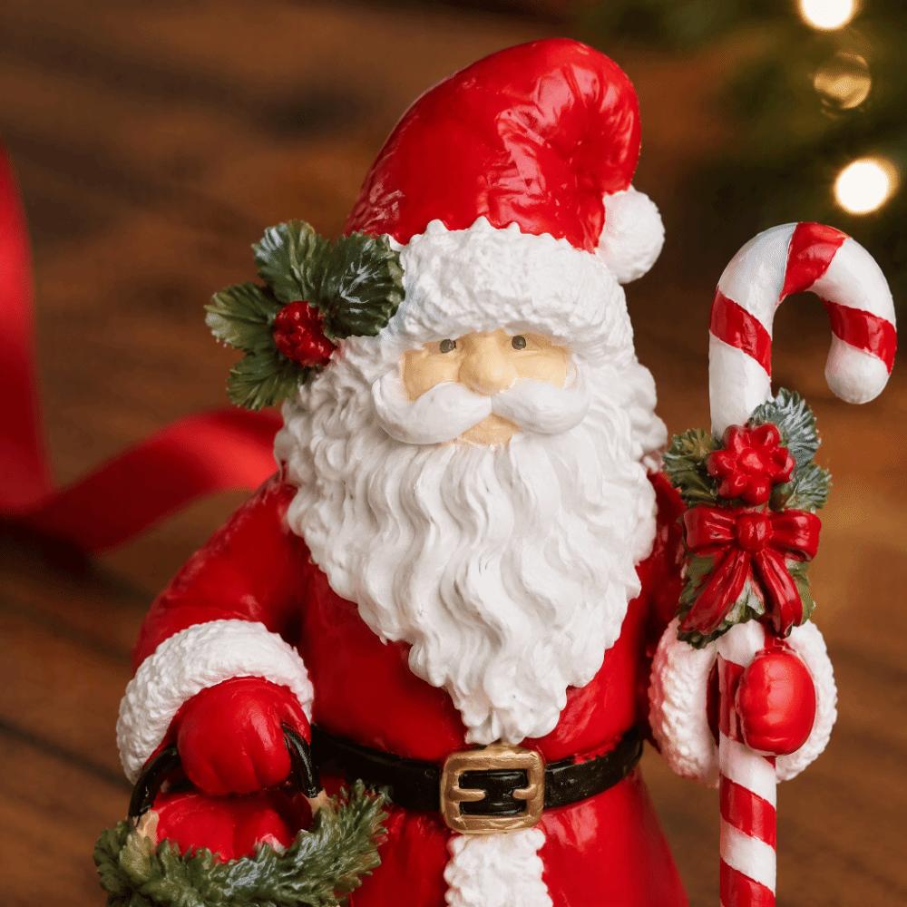 Santa Snowman Decoration Witch Tabletop Ornament Christmas Resin Figurine Fireplace Desktop