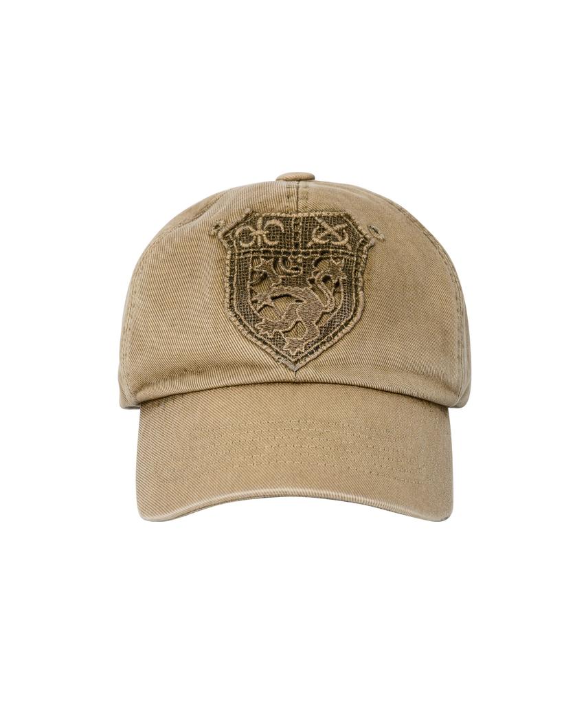 AJOBYAJO Wappen Washed Cap [Beige]