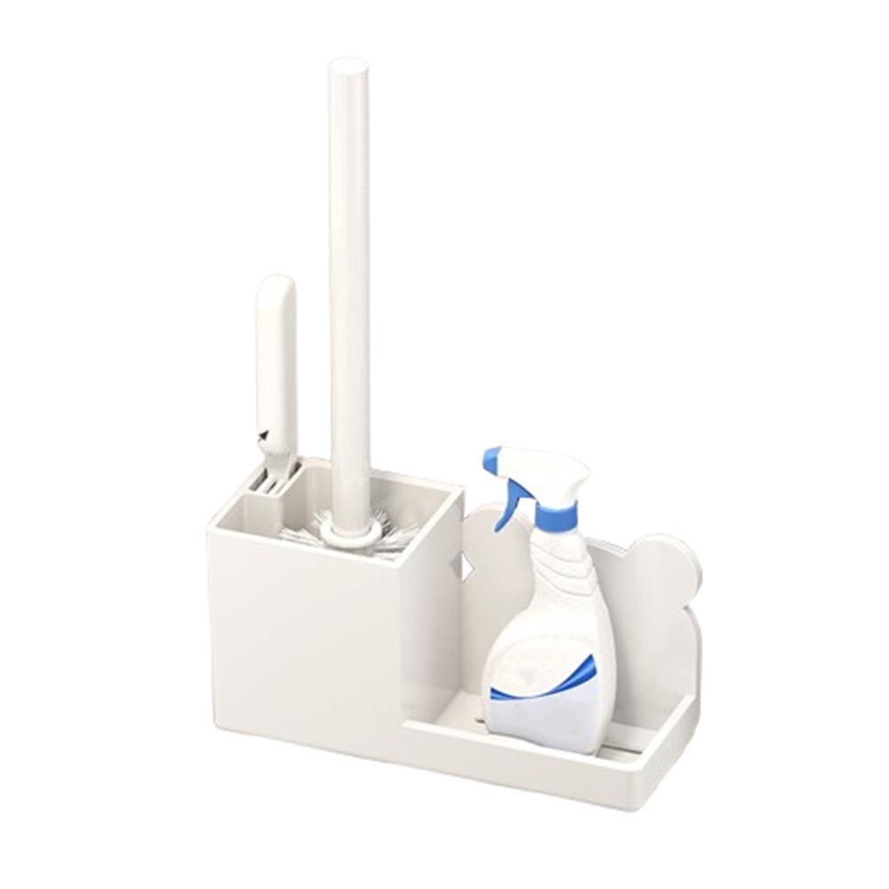 Durable Toilet Brush Set Wall Mounted Floor Toilet Cleaning Tool Bath Accessories