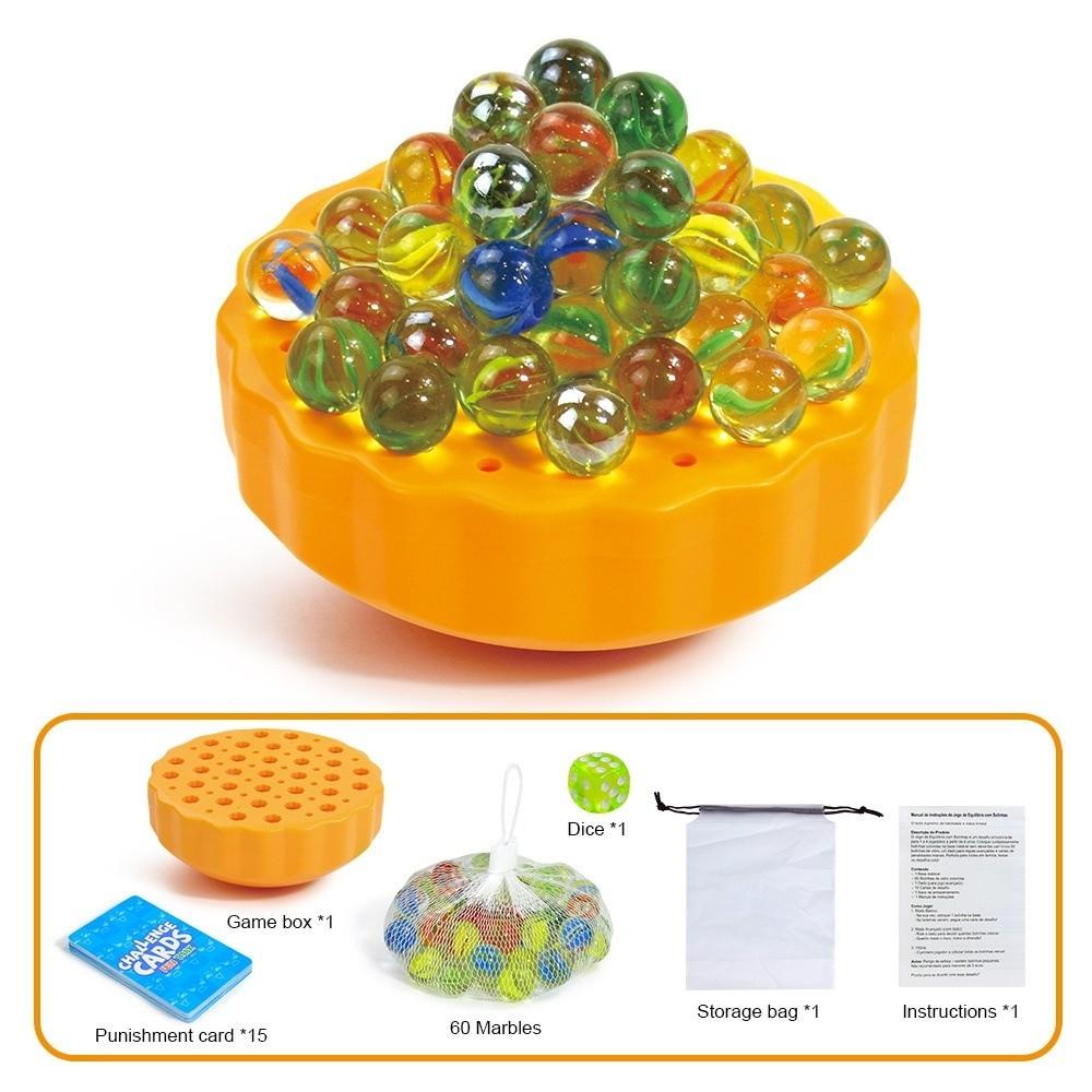 Parent-child Interaction Montessori Math Toys 60colorful Balancing Board Game  Homeschool
