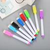 8 Colors Bagged Erasable Water-Based Whiteboard Markers with Brush for Drawing