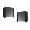 Multipurpose ABS Notebook Holder Kit, Secure Wall or Desk Mount Strong Metal Support for Laptop Tablets