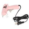 Heißklebepistole Schnelles Vorheizen 20W Mini-Heißschmelzklebepistole mit 30 Klebestiften für Kinder DIY Basteln 110‑240V US-Stecker