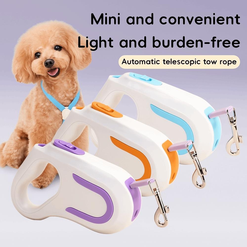 3m Extendable Retractable Dog Leash Adjustable Pet Walking Lead LED Luminous Leash  Outdoor Walking