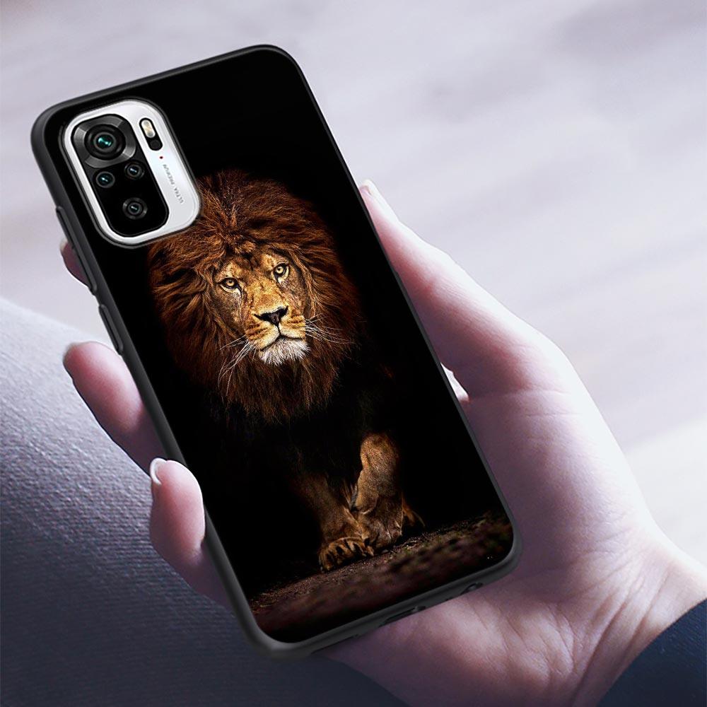 

Силиконовый чехол для телефона с изображением орла, кошки, льва, тигра и животного для Xiaomi Redmi Note 9 9T 10 10s 11 11s 11E 8 7 Poco M3 M4 Pro 5G Poco M4 Pro 5G