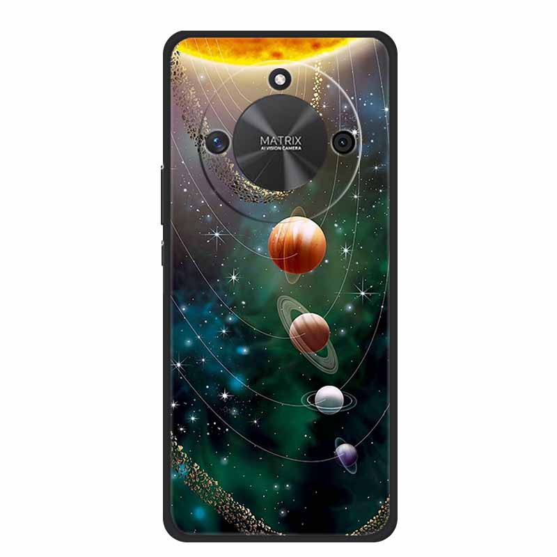 Phone Case For Honor X60 5G Back Cover Case HonorX60 Black Silicone Soft Funda For Honor X9c Smart Case HonorX9c Smart Coque Bag