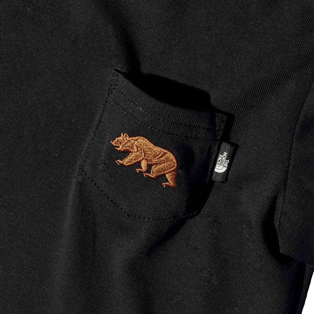 The North Face Short Sleeve Pocket Unisex UV Organic Kelp Size 80 Tee, Baby, Protection, Cotton, Tan,