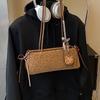 Autumn Niche Leopard Print Bag Women's Large-capacity New Casual Niche Single Shoulder Armpit Bag Work Commuter Bag