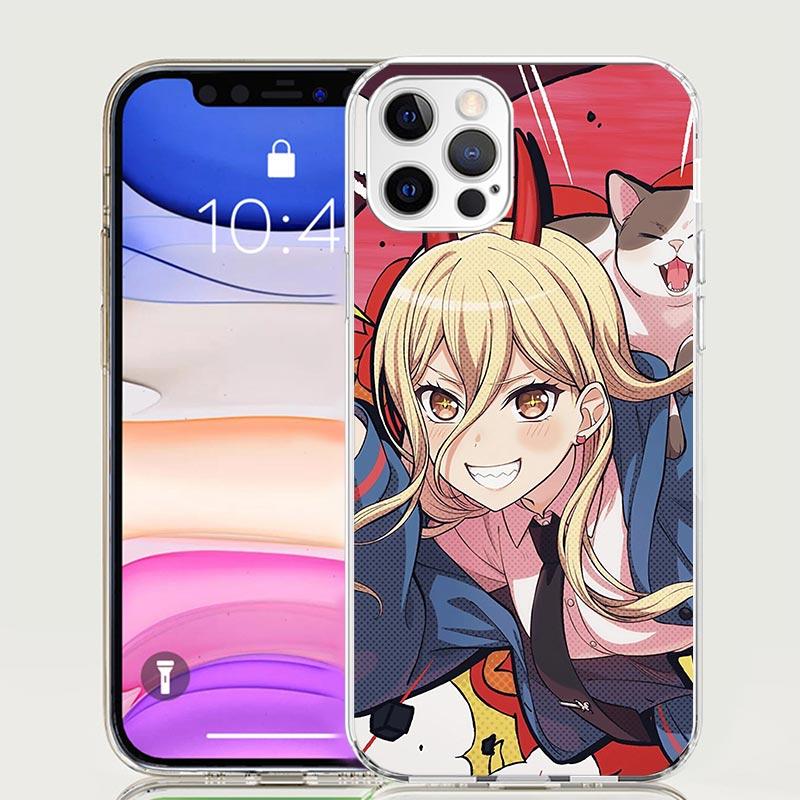 C-Chainsaw Mans Power Phone Case For iPhone 18 17 Air 16 15 Plus 11 14 Pro Max 13 Mini 12 7 8 + SE Pattern Art Customized Cover 17