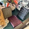 Leather Mesh Half Wallet UW_FC_3056