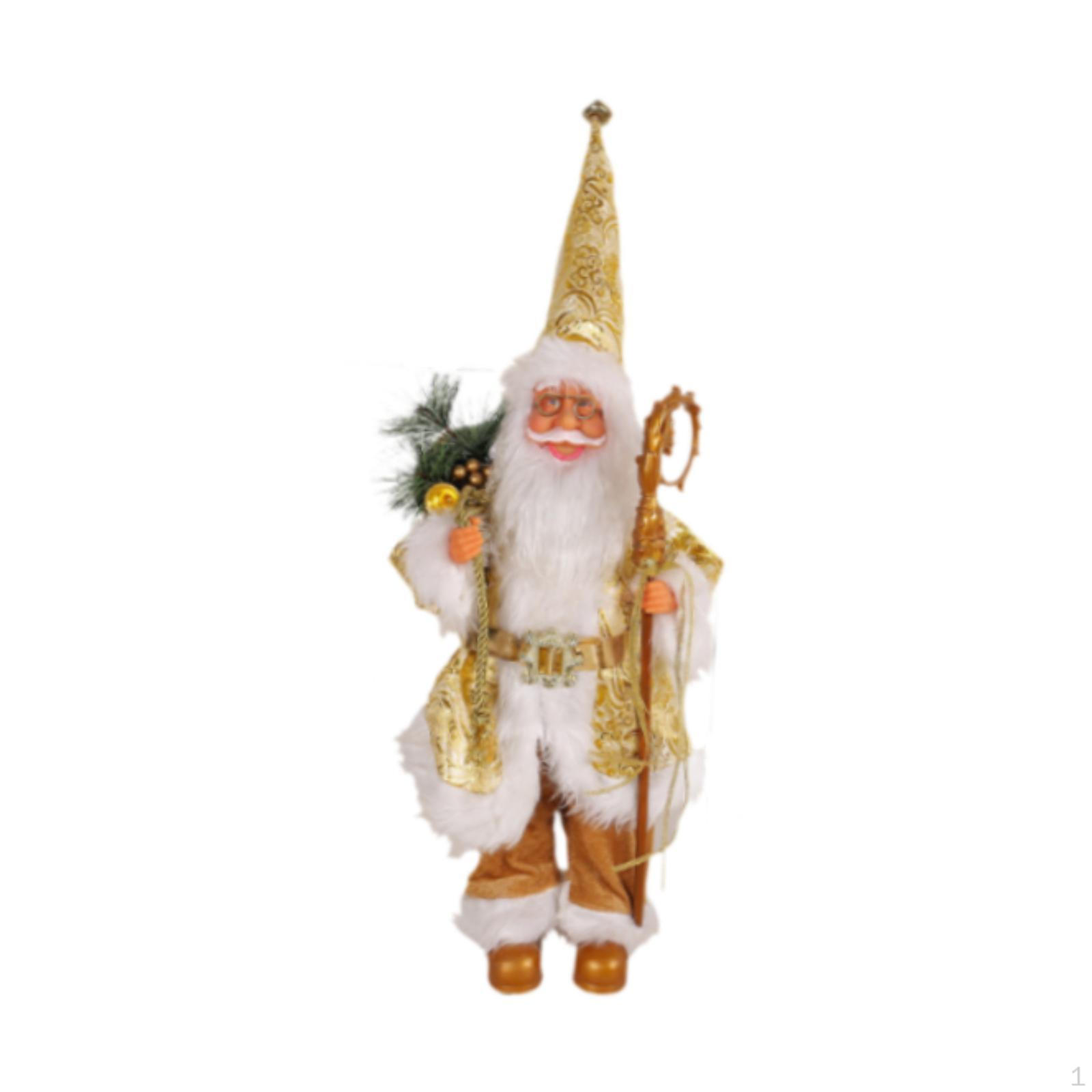 

Santa Claus Decoration for Xmas Home Tabletop Style F