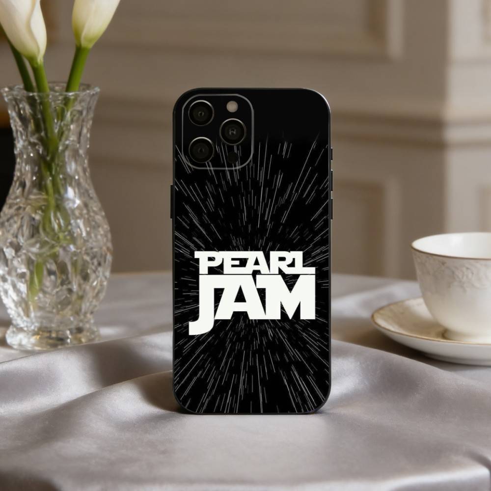 Grungy P-Pearl Jam Bnd Handyhülle Silikon Weich Für IPhone 17pro 16 15 14 13 12 11 X XR Plus Pro Max Plus