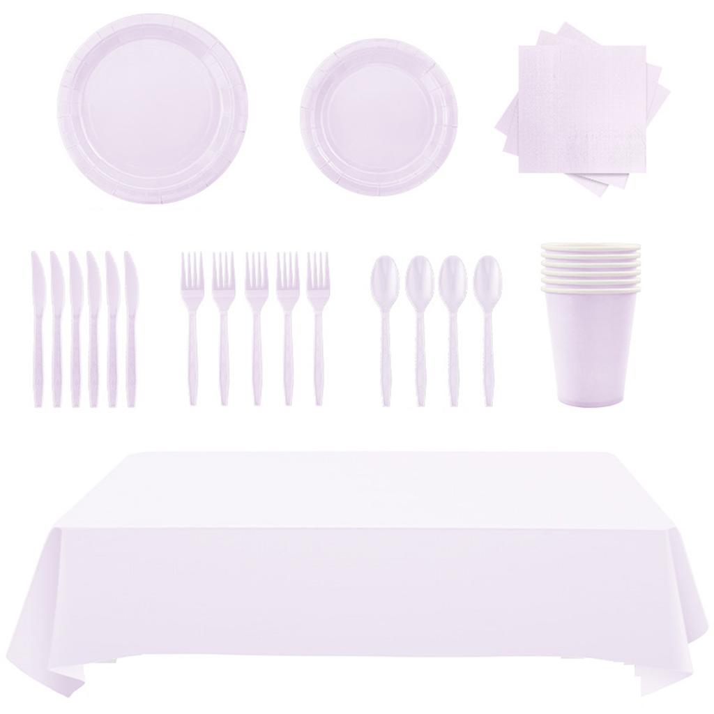 Dinner Plate Set  Paper Plate Children's Birthday Party Decoration Supplies