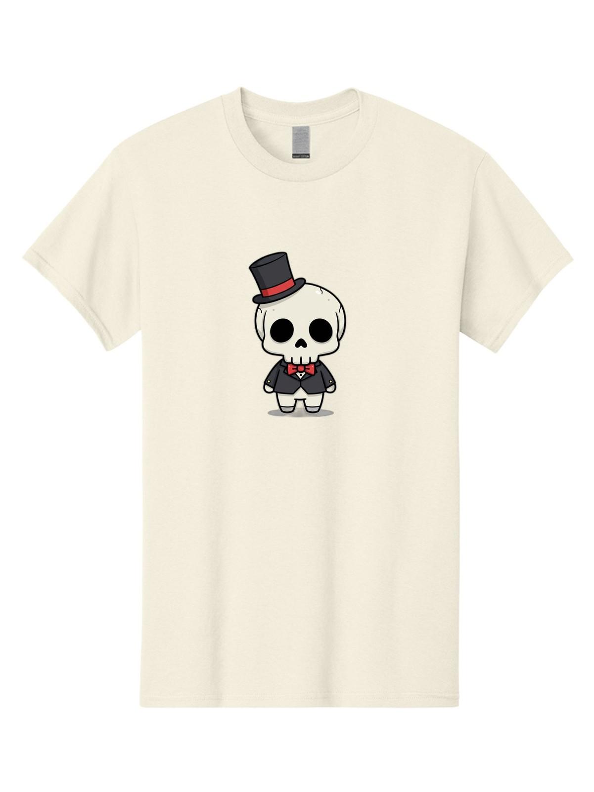 Skeleton-Gentleman Mens Graphic Tee, 100% Cotton, Casual Summer Wear S разноцветный