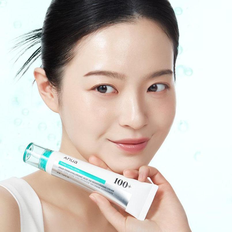 Anua PDRN Hyaluronic Acid 100 Moisture Cream Double Special Set (60 Ml × 2)