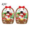 Candy Bags with Handle 2/4/6Pcs Clear Gift Bag for Halloween Christmas, Goodie Treat Holders Handle, Resealable Sealed Pouch Holiday Party Favors