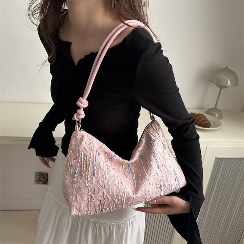 Beautiful and Fashionable Niche New Chinese Personalized Simple Small Bag for Women New Trendy Casual Crossbody Tote Bag