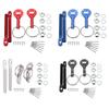 Universal Alloy Racing Hood Bonnet Pin Kit Aluminium For All Cars Lock Locking Sport New For Honda 08-12 Accord 2Dr AF-SP7220A