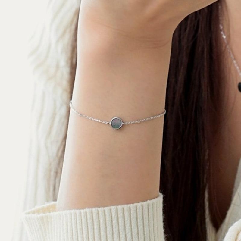 BELLOOGGI Black mother-of-pearl bracelet