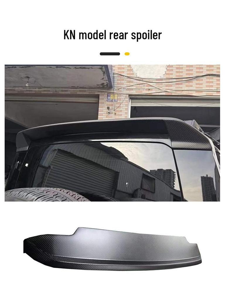 Carbon Fiber Style Rear Spoiler Lip for Land Rover Defender 90/110/130