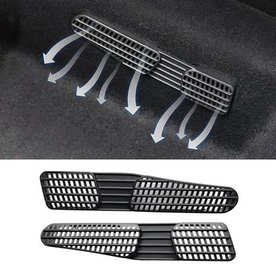For Volkswagen VW T-CROSS 2018-2024 Under Seat Floor AC Air Conditioner Vent Outlet Grille Protective Cover Car Styling Trim