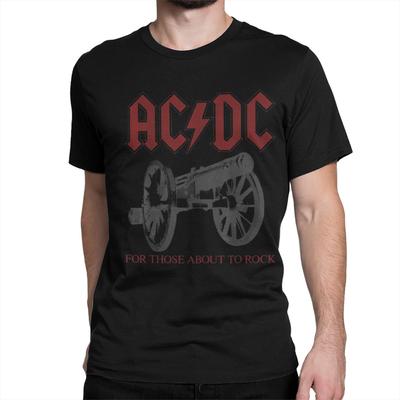 AC Rockband DC T-Shirts Herren Damen Baumwolle Einzigartiges T-Shirt Rundhals T-Shirt Kurzarm Tops Übergröße