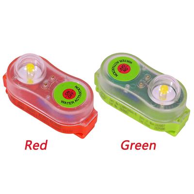 1-10PCS LED Life Jacket Light Energy-Efficient Survivor Locator Light Waterproof Emergency Signal Lamp for Swimming Sea Fishing