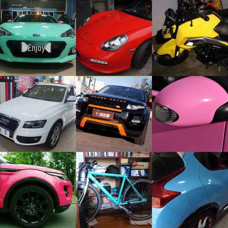 Car & Motorcycle Color Change and Roof Sticker Film