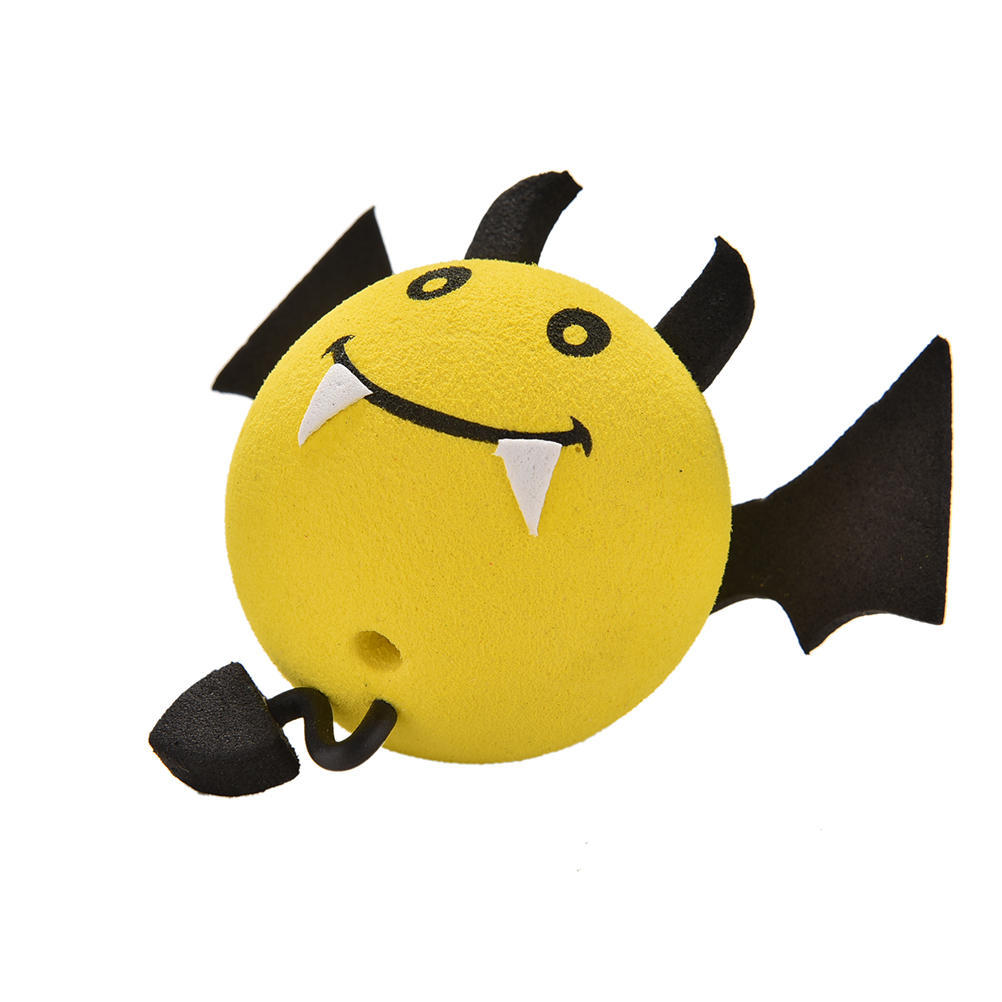 1 Pcs Yellow Devil Antenna Topper Eva Decorative Car Topper Balls uygun