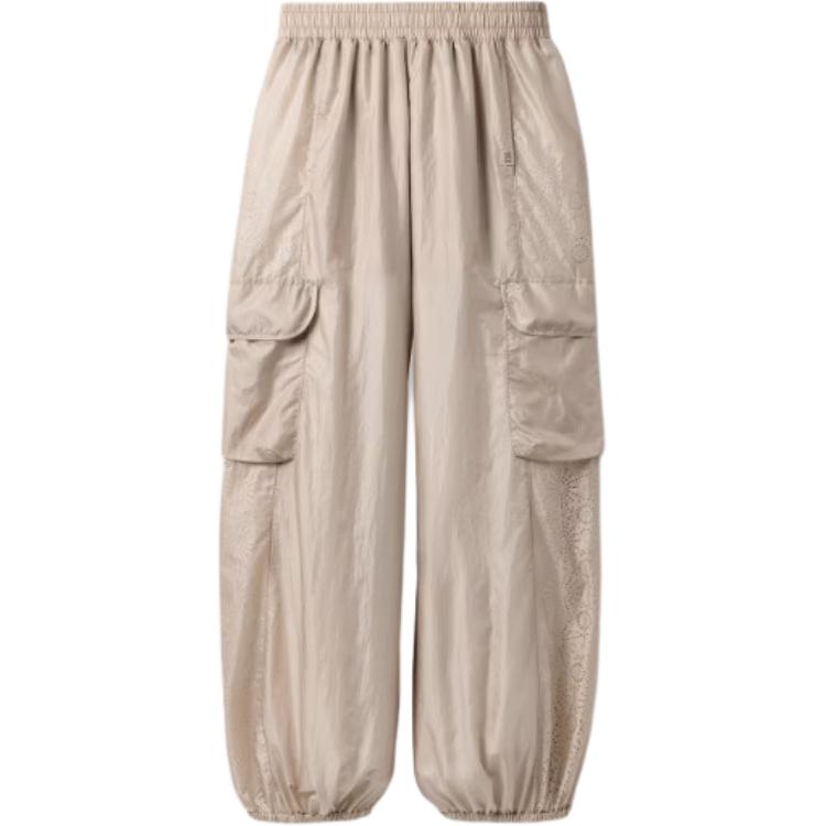UGG Casual Pants Women s Beige Gray Moderate Cuffed Pants 1175127A-BLFF L