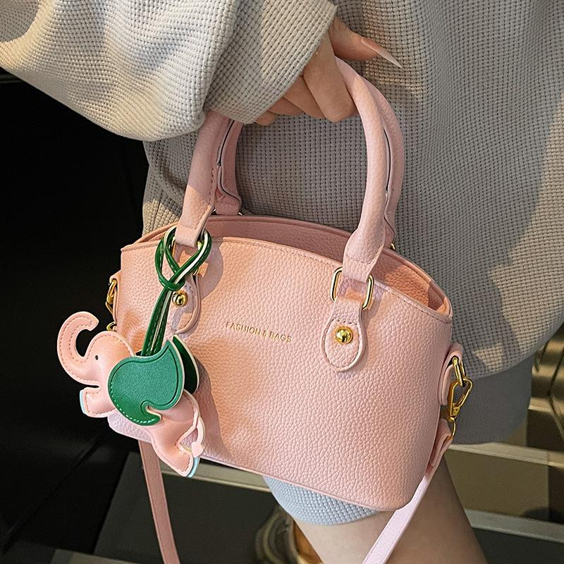 Wholesale New Product Niche Design Simple and Fashionable Portable Bucket Bag Women's Commuting Temperament Versatile Messenger Bag