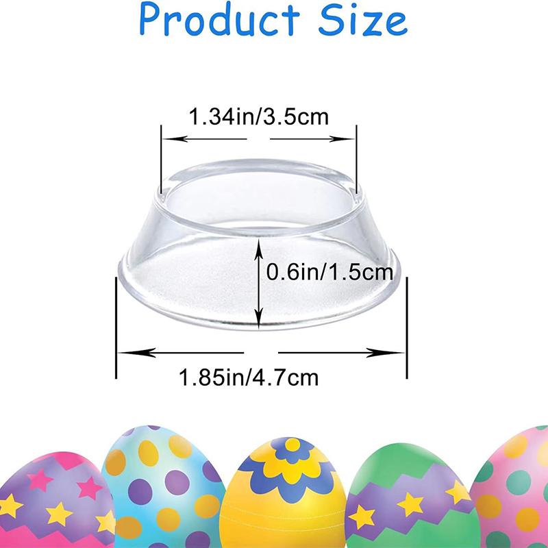 3Pcs Acrylic Display Stand Clear Ring Baseball Stands Plastic Round Stand For Golf Ball Baseball Tennis Ball Spheres Collections