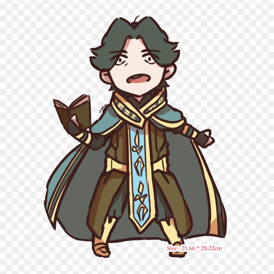 Cartoon Ken Kaneki Character Iron On Patches For Clothing Applique Stickers On Clothes Heat-Sensitive Custom Patch