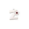 Xiaomi 5 Pcs/lot Cute Flower Alphabet Pendants Stainless Steel Jewelry 26 Capital Letter Charms for DIY Necklace Bracelet Earring 2026