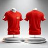 Maglietta da calcio estiva Spagna Top Stampa Maglia da calcio Uomo Maglietta casual traspirante Uomo Donna Maniche corte Top