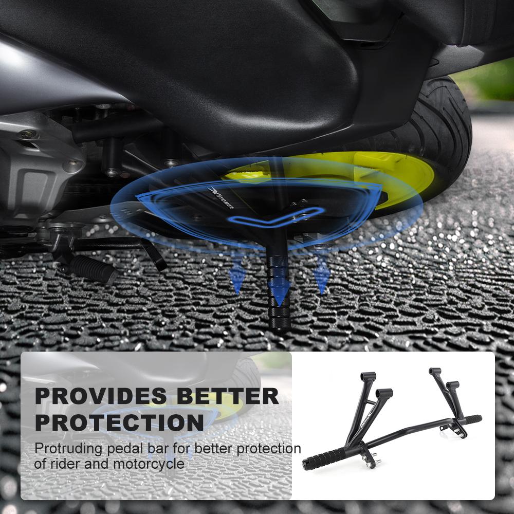 Motorcycle Rear Footrests Subcage For Kawasaki Ninja ZX-10R 2011-2025 ZX-10RR 2021-2025 Passenger Peg Support Stunt Protection