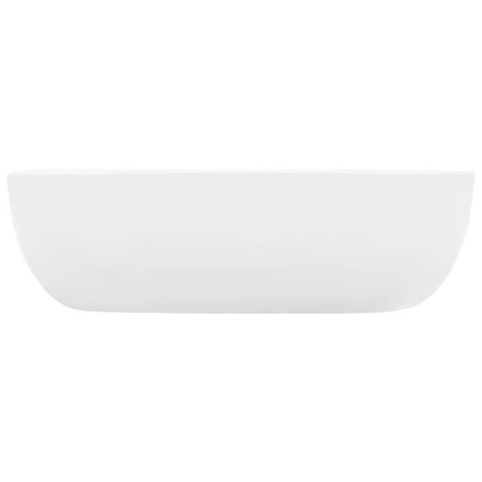 VidaXL Washbasin 45.5x32x13 Cm Ceramic White