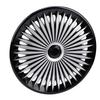 Set 4 Pezzi Copricerchi Auto 16 Pollici Eleganti Clip-On ABS R16 Sostituzione per la Maggior Parte di Auto Camion SUV