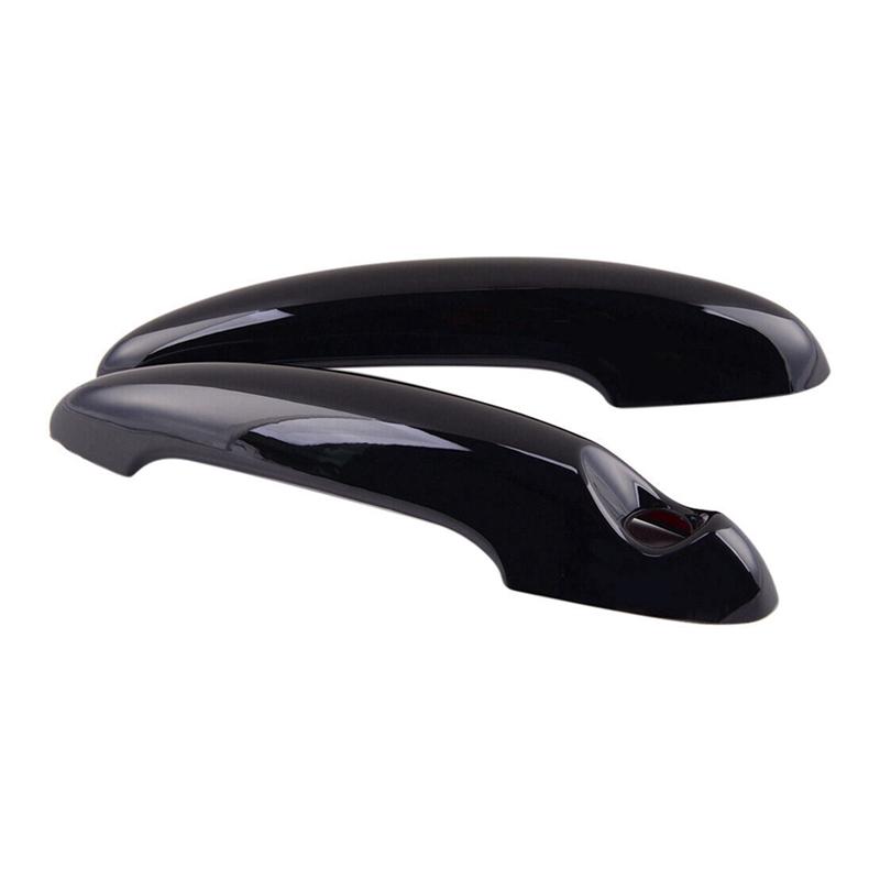 M63K-2Piece Gloss Black Door Outer Handle Car Door Handle Parts Accessories For BMW MINI Cooper S R50 R52 R53 R55 R56 R57 R58 R5
