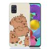 Funny Capybara Cartoon Animal Phone Case for Samsung Galaxy A52 A51 A50S A12 A22 A32 A72 A10S A30S A31 A71 Note 20 Ultra 10 Plus