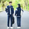 British College Style Autumn Three-Piece Baseball Jacket Set for Students
